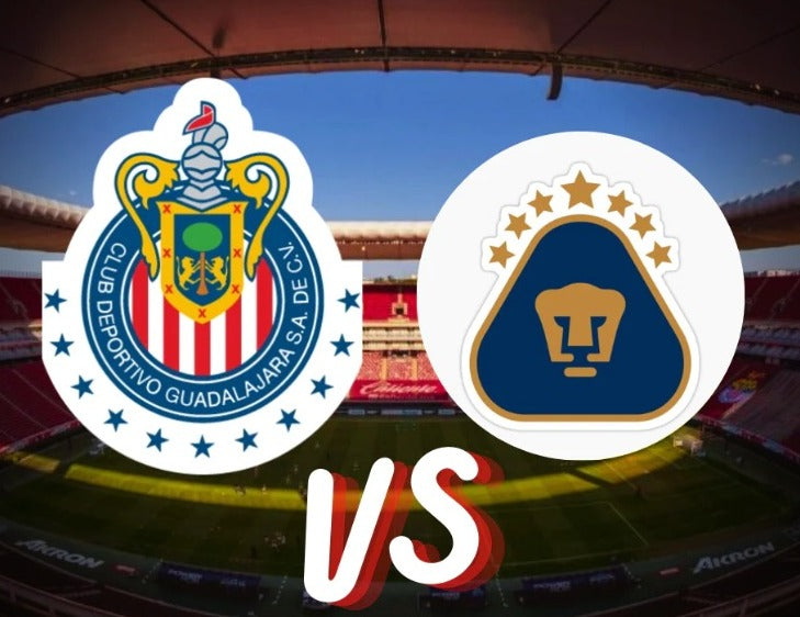 Viaje al partido de Chivas vs Pumas  - Sábado 24 de febrero, 2024
