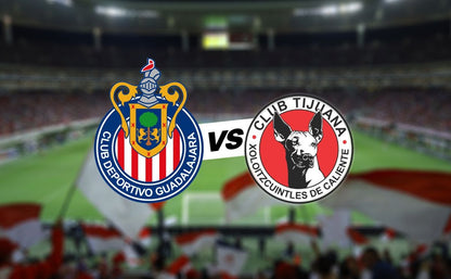 Viaje al partido de Chivas vs Tijuana -  Sábado 25 de abril, 2026 - Jornada 17