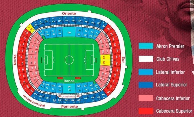 Viaje al partido de Chivas vs Necaxa  - Sábado 8 de abril, 2023
